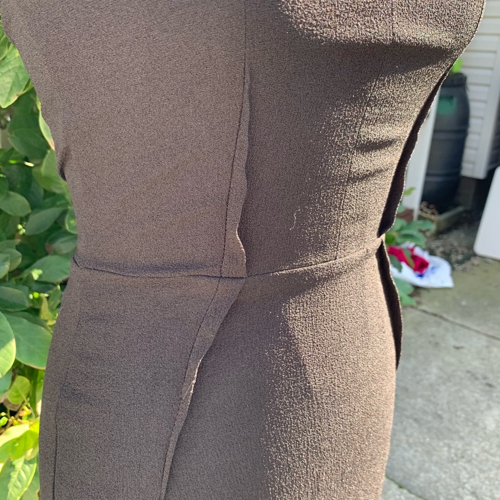 H&M Little Black Dress Size 2 Zipper Back - Picture 3 of 9